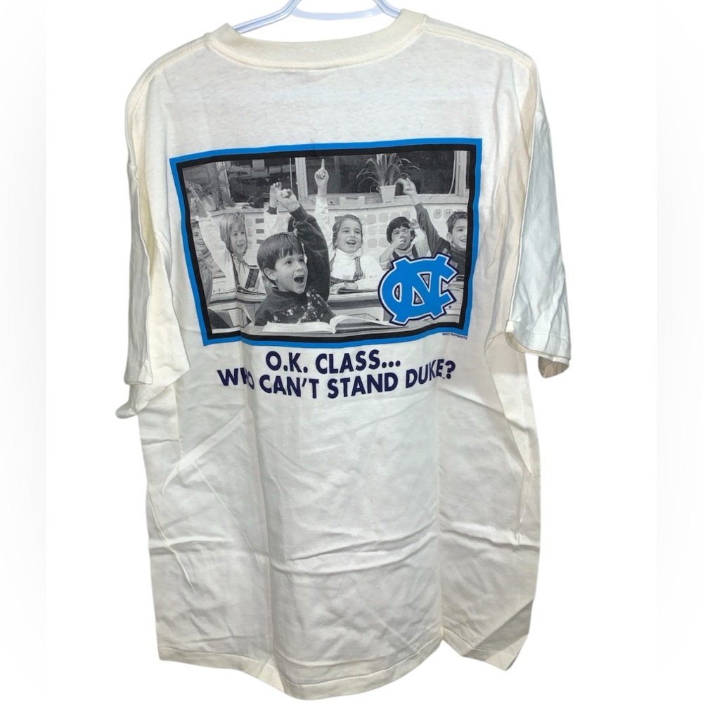 Vintage 2001 North Carolina Tar Heels “Who Cant Stand Duke” T-Shirt Size XL NCAA